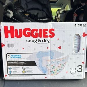 Huggies size 3 diapers